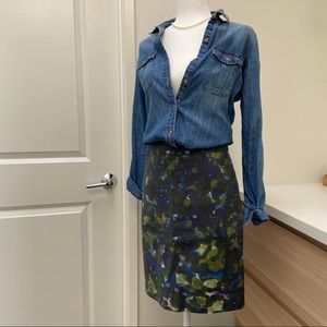 J Crew No2 Pencil Skirt - Cotton